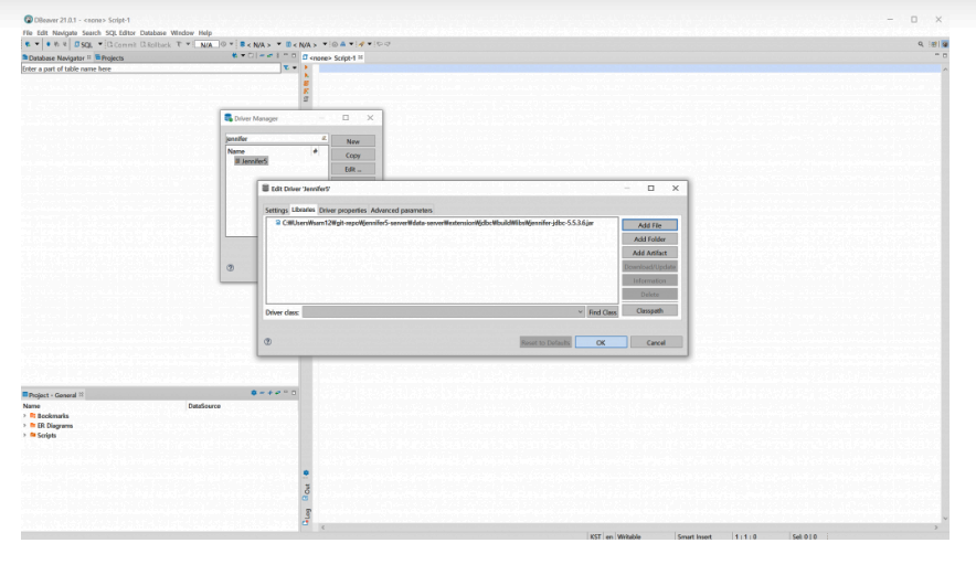arsitektur server jennifer API