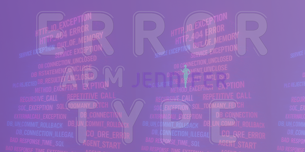 jenis error di APM Jennifer
